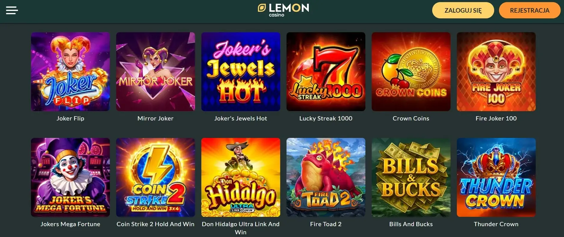 Lemon Casino recenzja